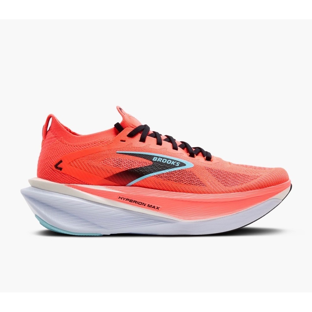 Brooks Men's Hyperion Max 3 Running Shoes Fiery Coral Size 14 NWB No Lid